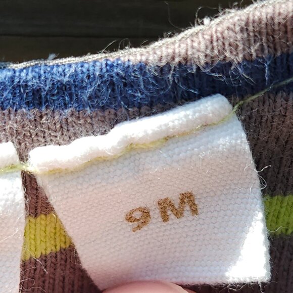 ADORABLE PETIT LEM Pirate Overalls 9 Months Baby Shortalls - Picture 7 of 7